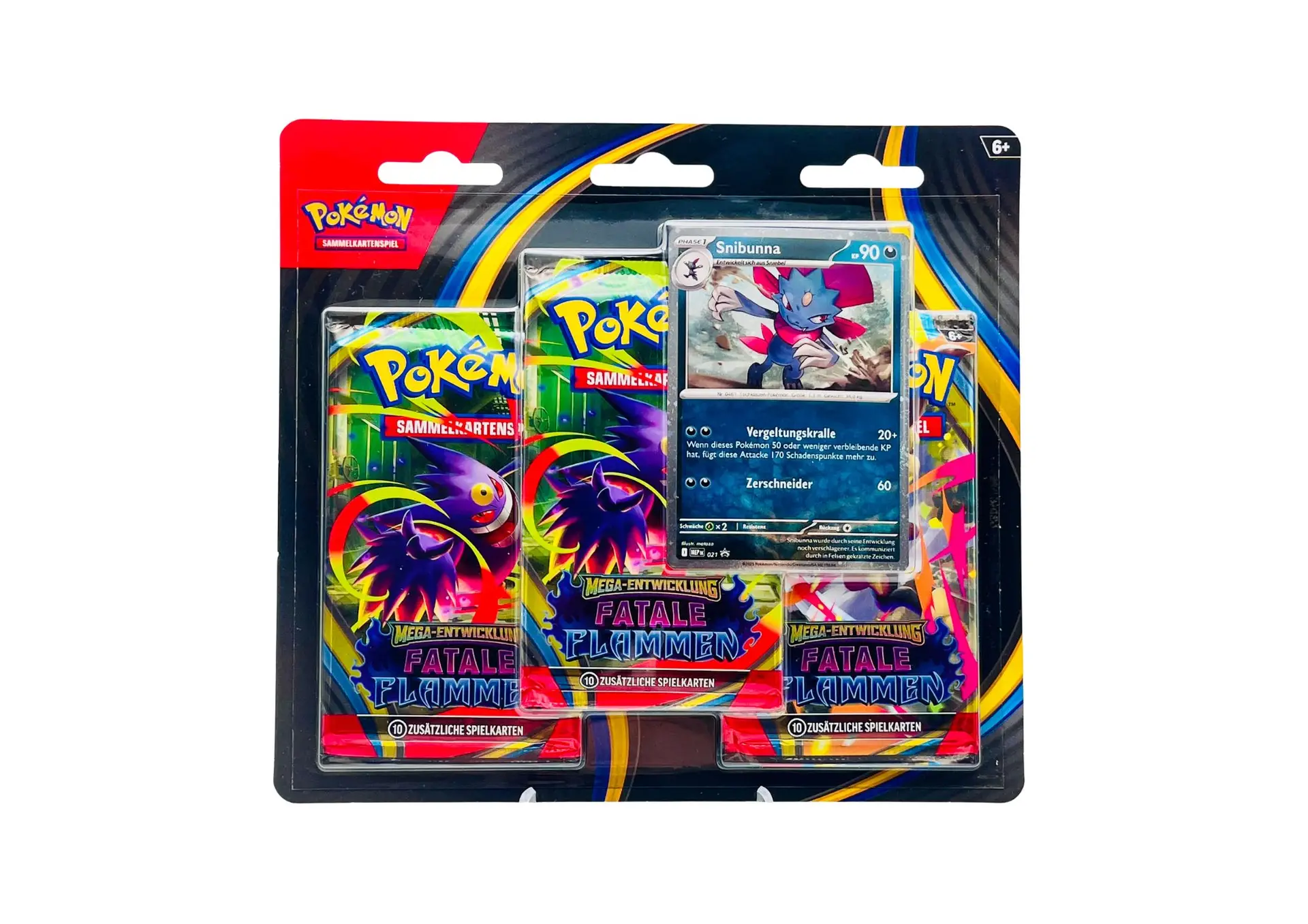 Fatale Flammen Snibunna 3-Pack Blister Deutsch