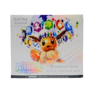 Prismatic Evolutions Pokemon Center Elite Trainer Box Englisch