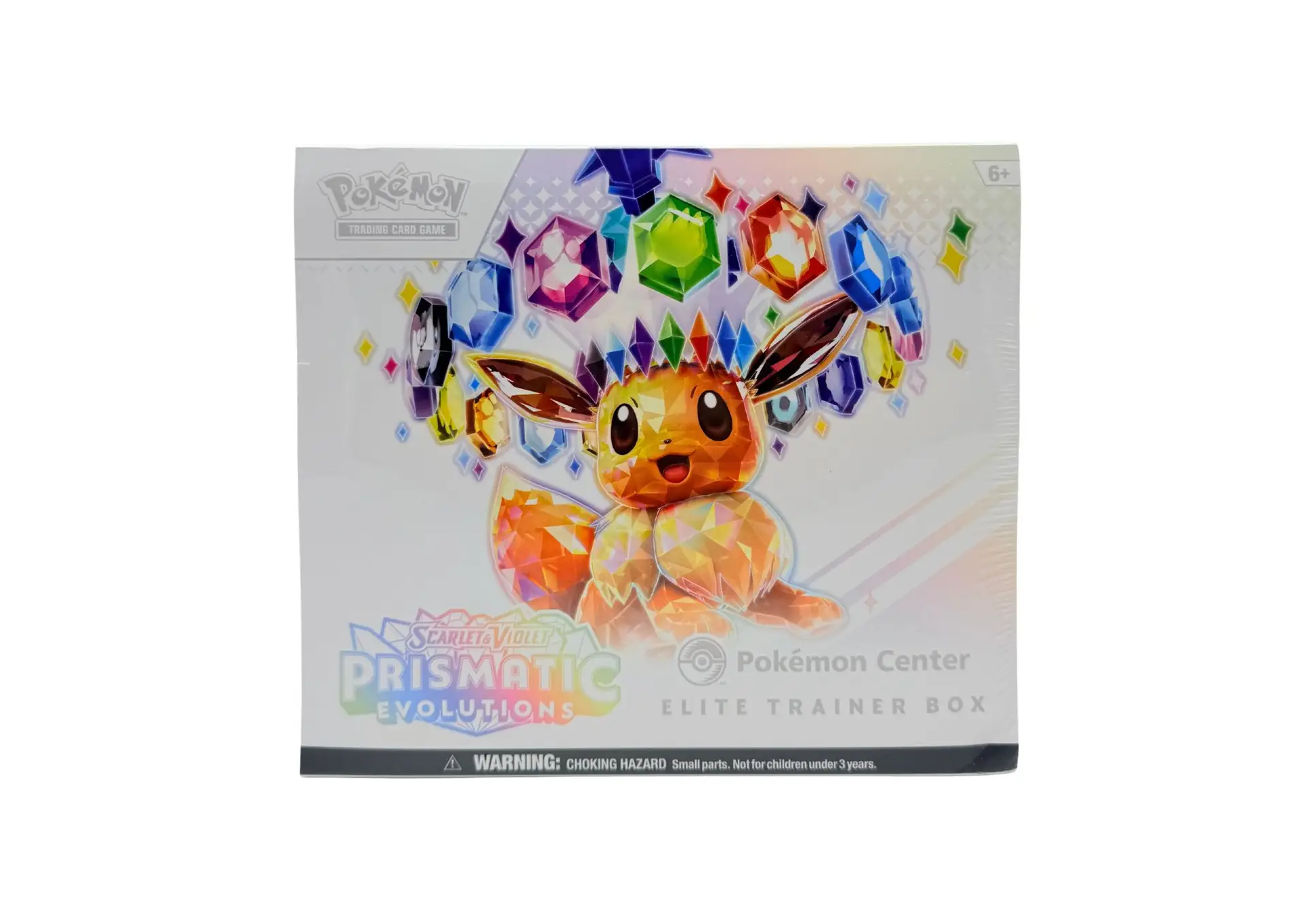Prismatic Evolutions Pokemon Center Elite Trainer Box Englisch