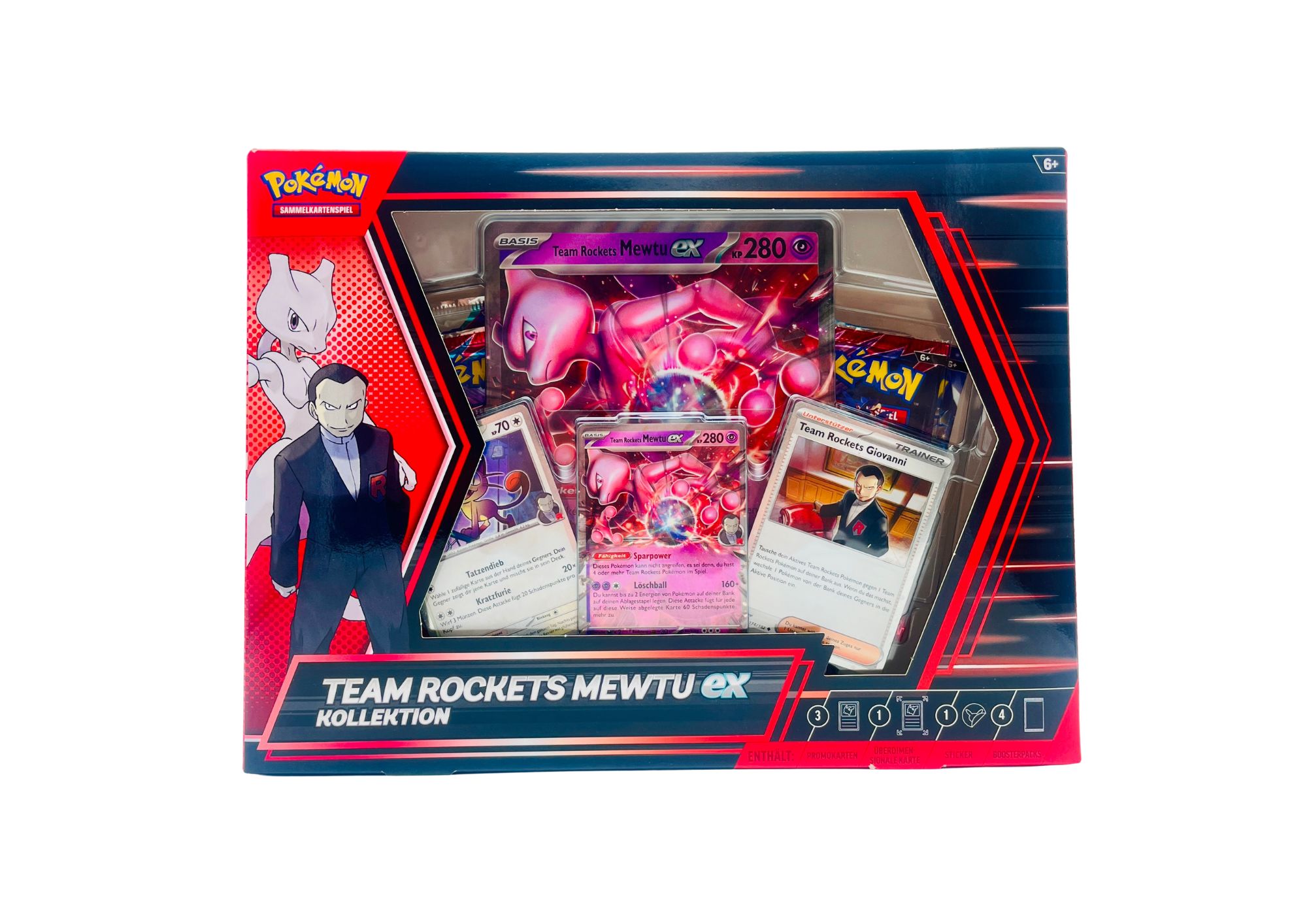 Team Rockets Mewtu ex Box Deutsch