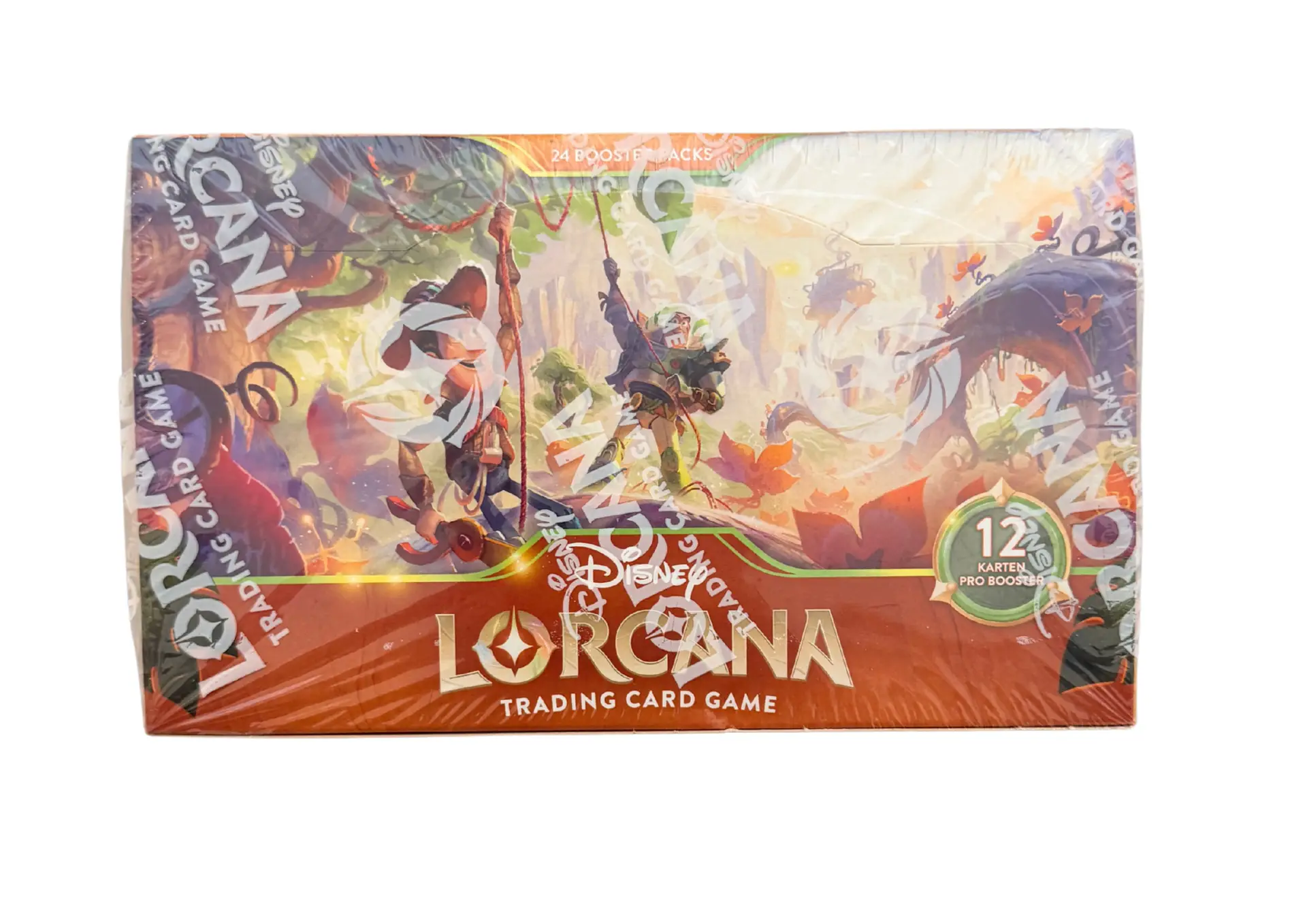 Disney Lorcana Unbekannte Wildnis Display Deutsch