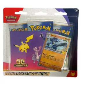 30 Jahre Tech-Sticker Kollektion Lucario Deutsch
